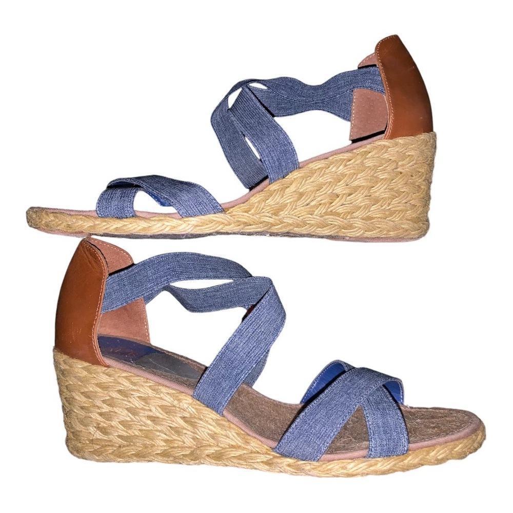 Ralph Lauren Wedge Espadrille Sandals, 8.5